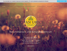 Tablet Screenshot of heilpraxis-urich.de